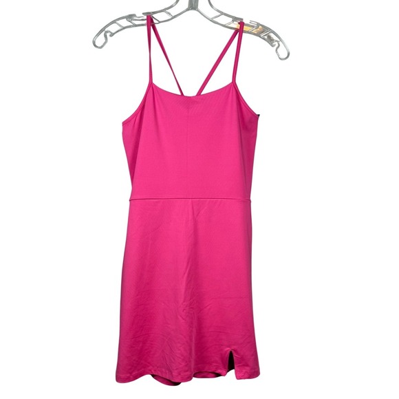 NWT Art Class Girls' Cami Strap Tennis Dress, Hot Pink, Size XL - Picture 2 of 7